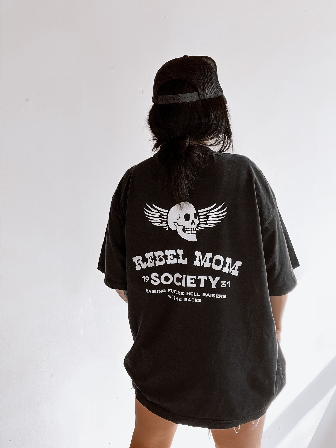 Rebel Mom Society Motherhood Women’S Graphic Tee