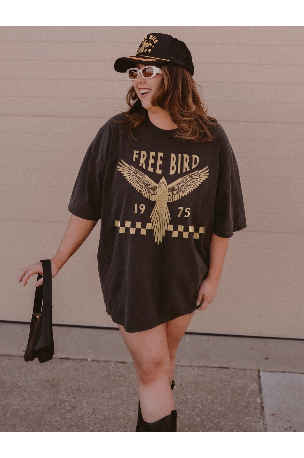 Free Bird Boho Western Graphic Tee